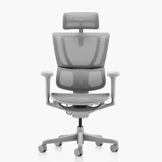 Silla IOO Ultra Gris claro c/cabecero
