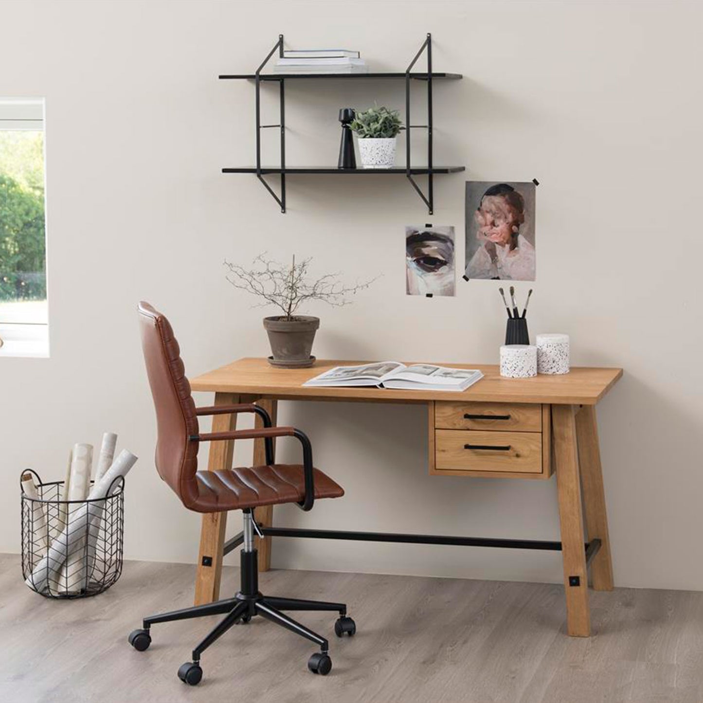 Silla de Oficina Winslow - Vontak - Sillas Oficina en Casa