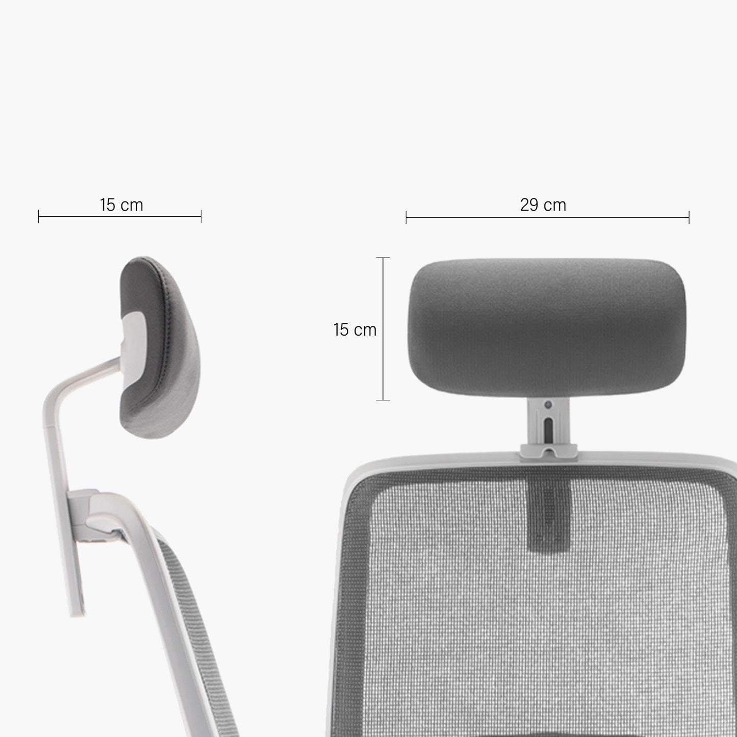 Cabecero para Silla Lotto (gris) - Vontak - Cabeceros