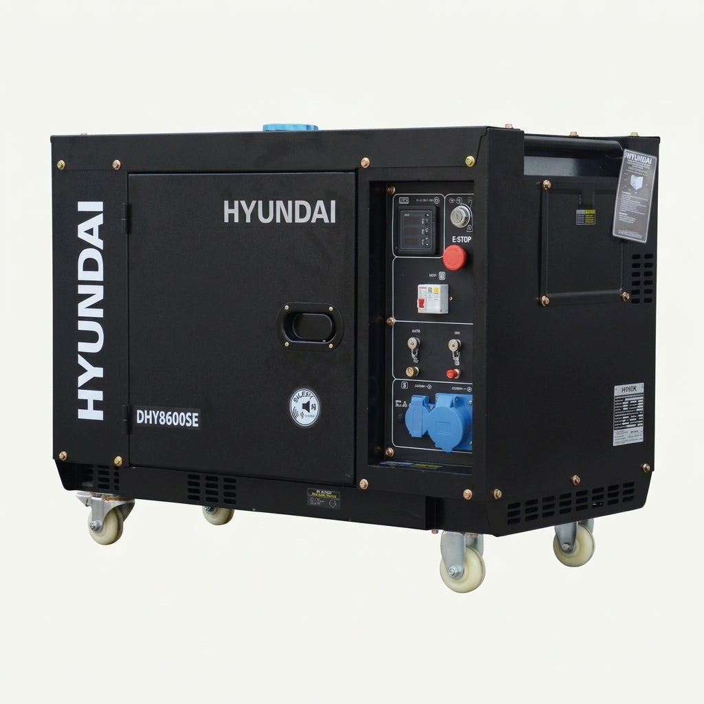 Generador Hyundai Diesel 6,3kw 78DHY8600SE