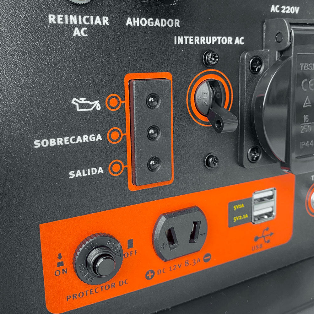 Generador Kolvok Inverter 3500W Gasolina XT35IG