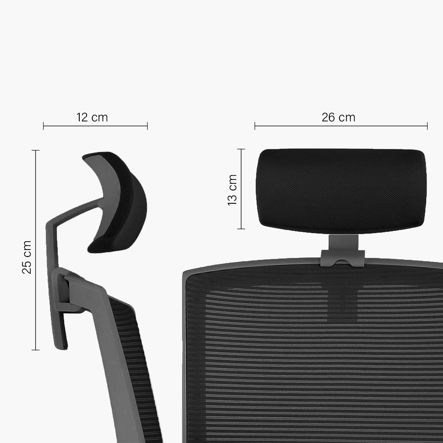 Cabecero para silla Taylor syncro (negro) - Vontak - Cabeceros