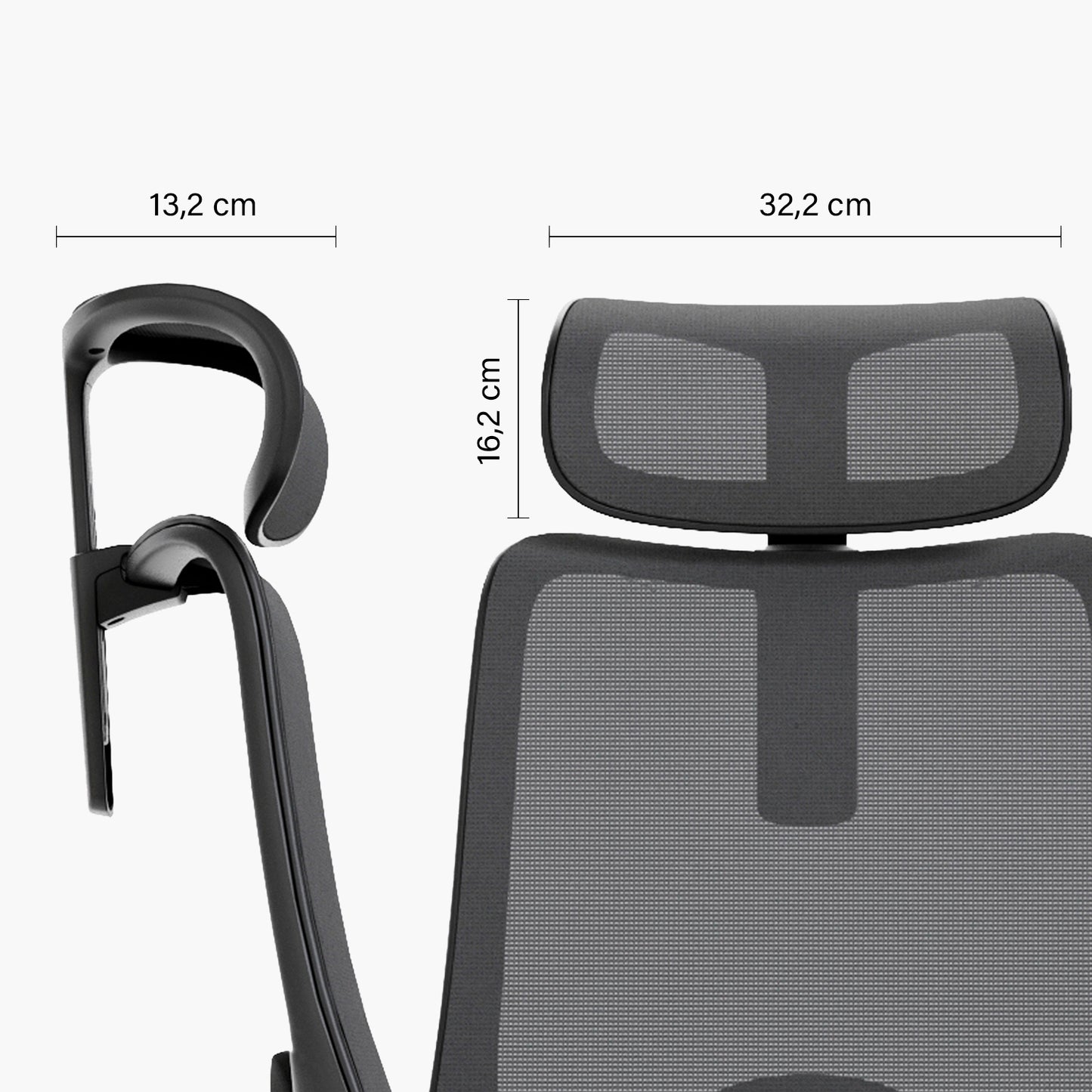 Cabecero Bolt Negro - Vontak - Sillas Ejecutivas