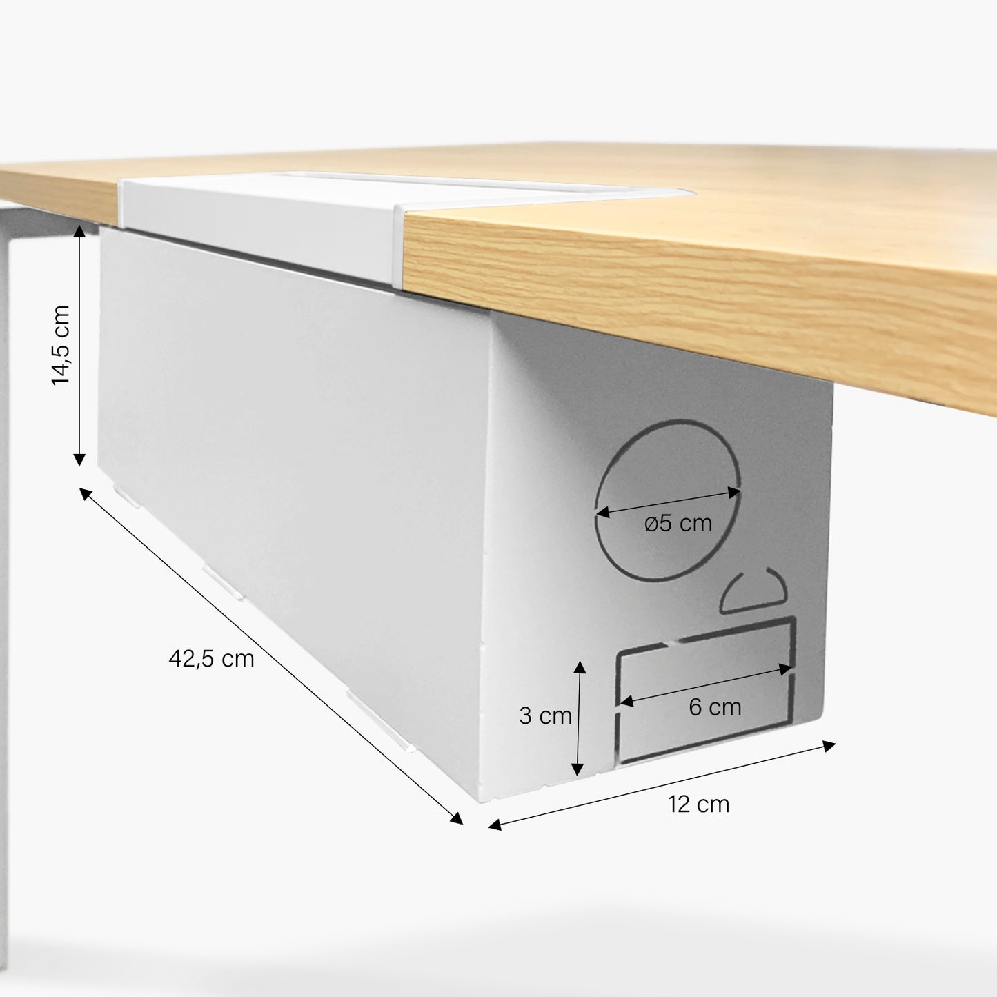 Bandeja Eléctrica Space Blanco - Vontak - Bandeja Electrica