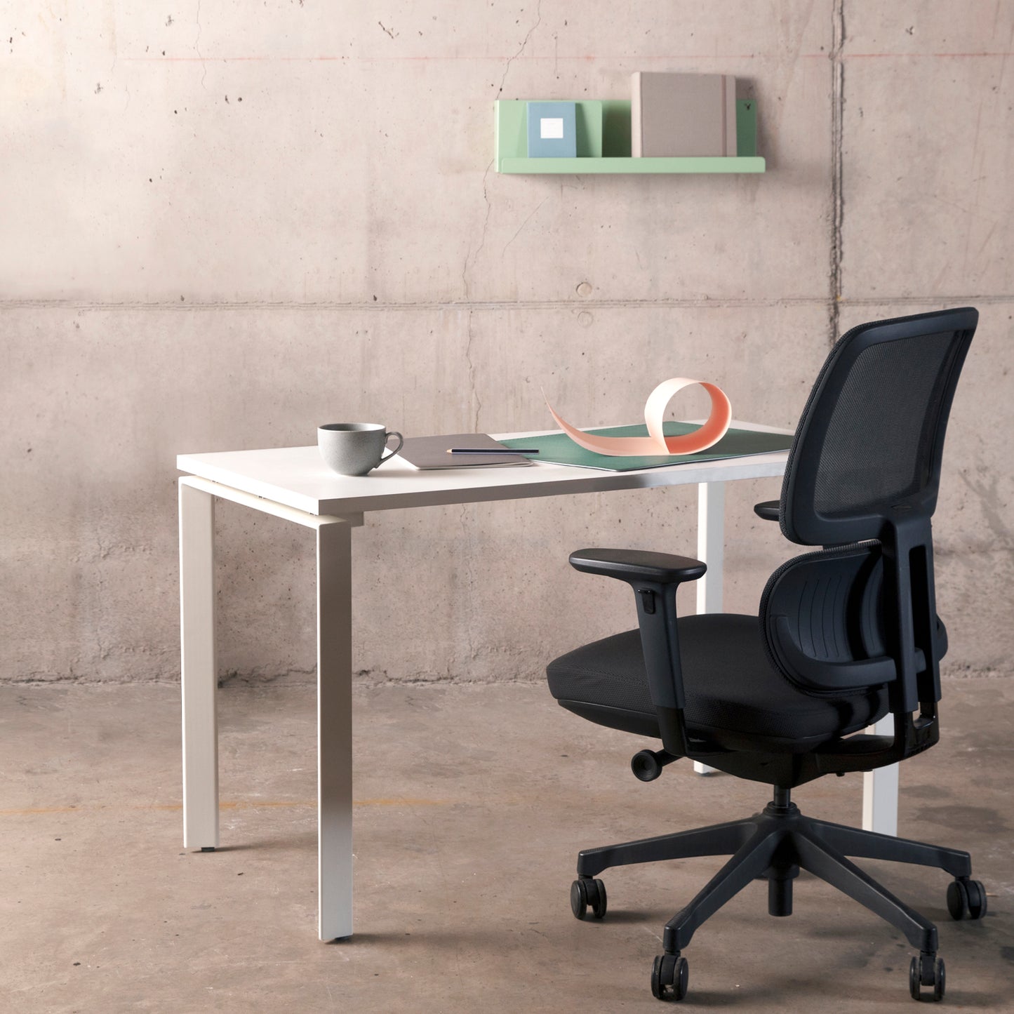 Escritorio Space 120x60 Blanco - Vontak - Escritorios