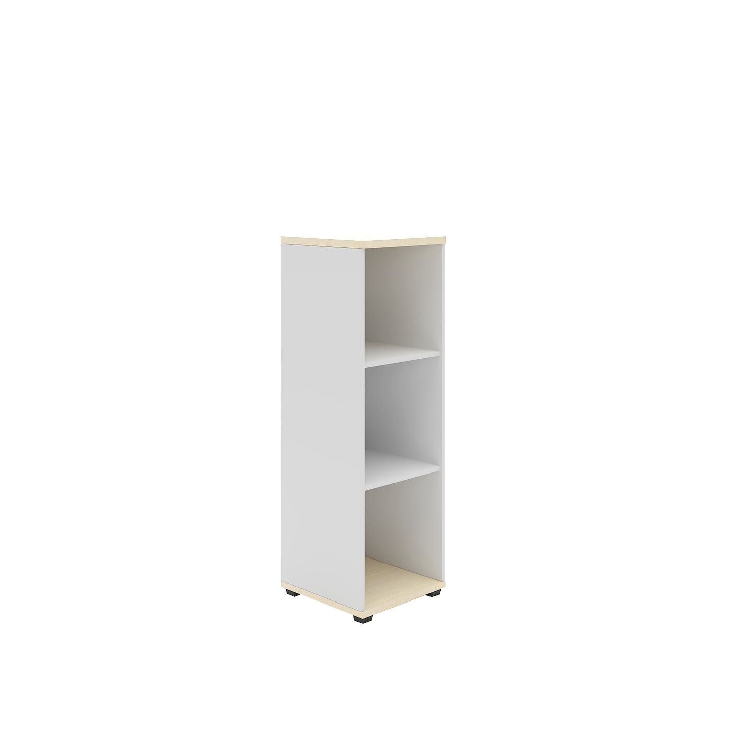 Gabinete Medio S/ Puertas 40x40x120 Natura/Blanco - Vontak - Muebles Complementos