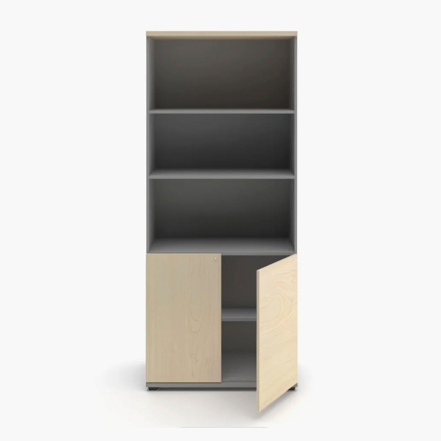Gabinete Alto con Librero - Vontak - Muebles Complementos