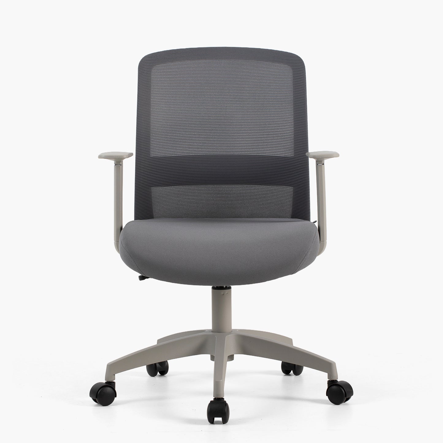 Silla Oficina Mesh Gris Claro