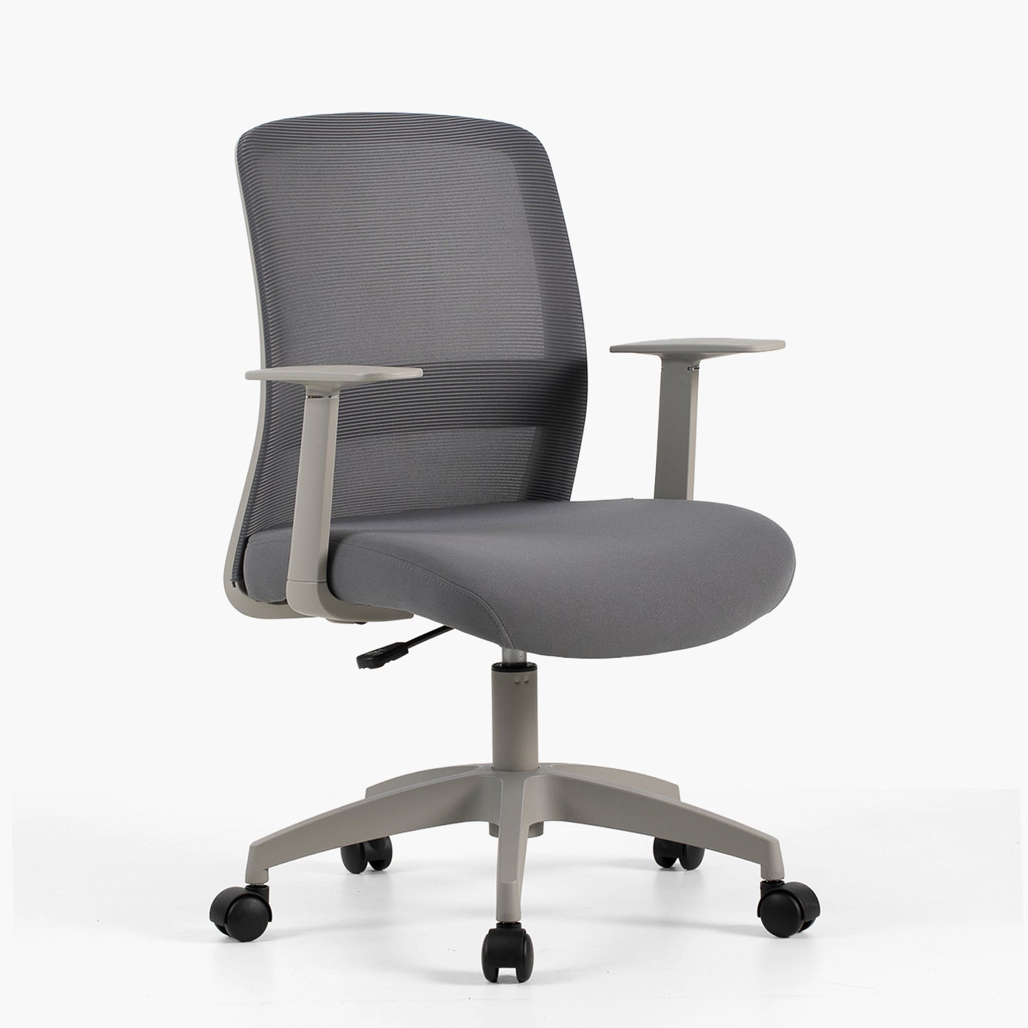 Silla Oficina Mesh Gris Claro