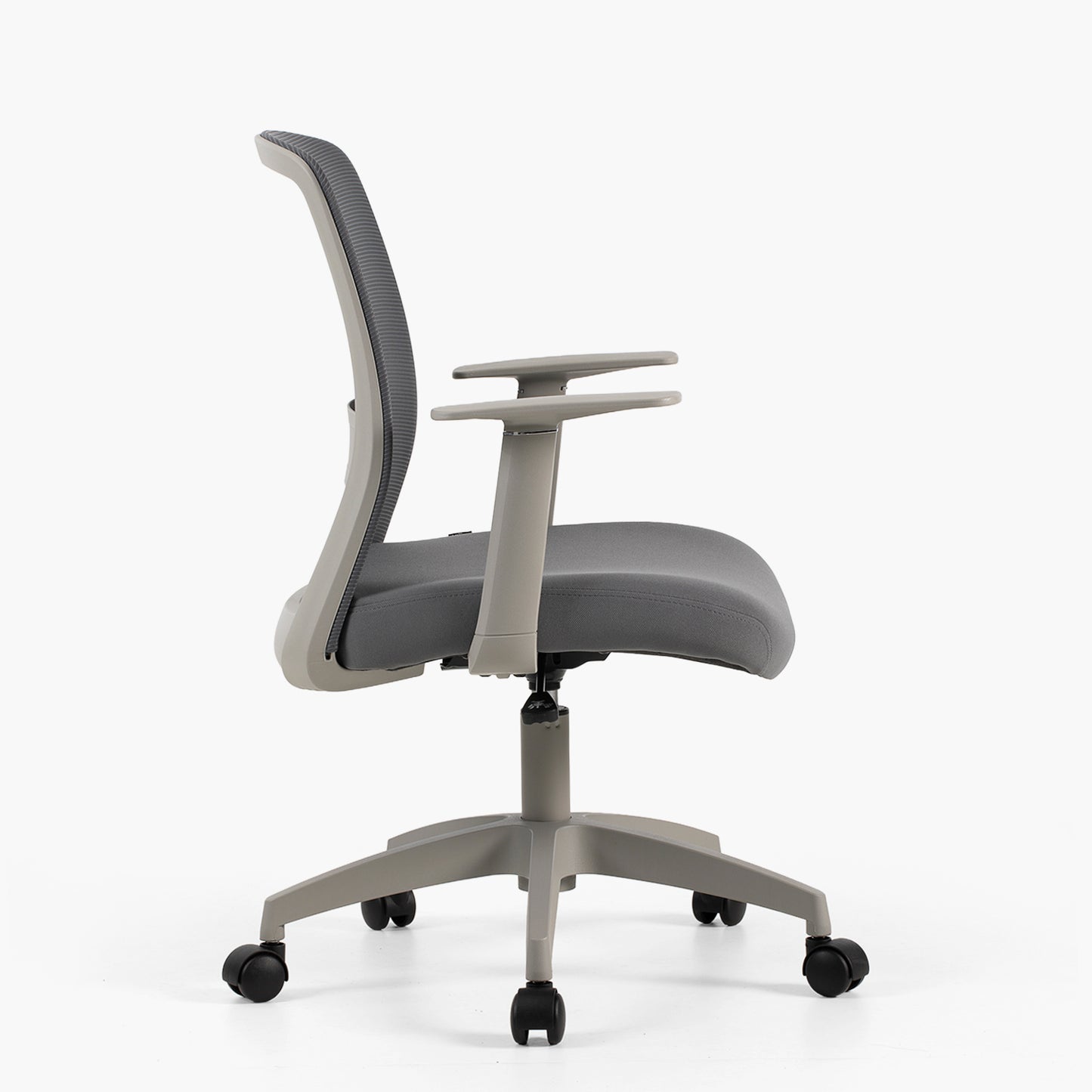 Silla Oficina Mesh Gris Claro