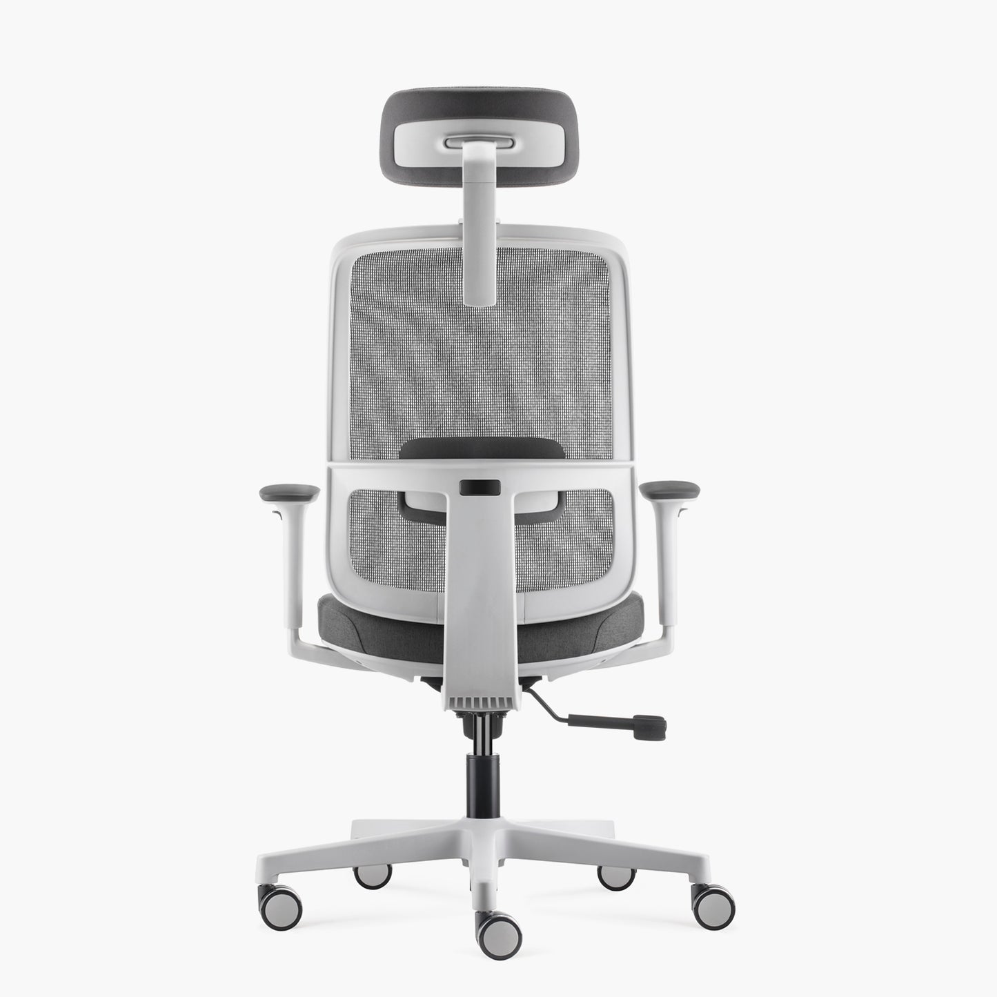 Silla Oficina Lotto c/cabecero Gris Claro