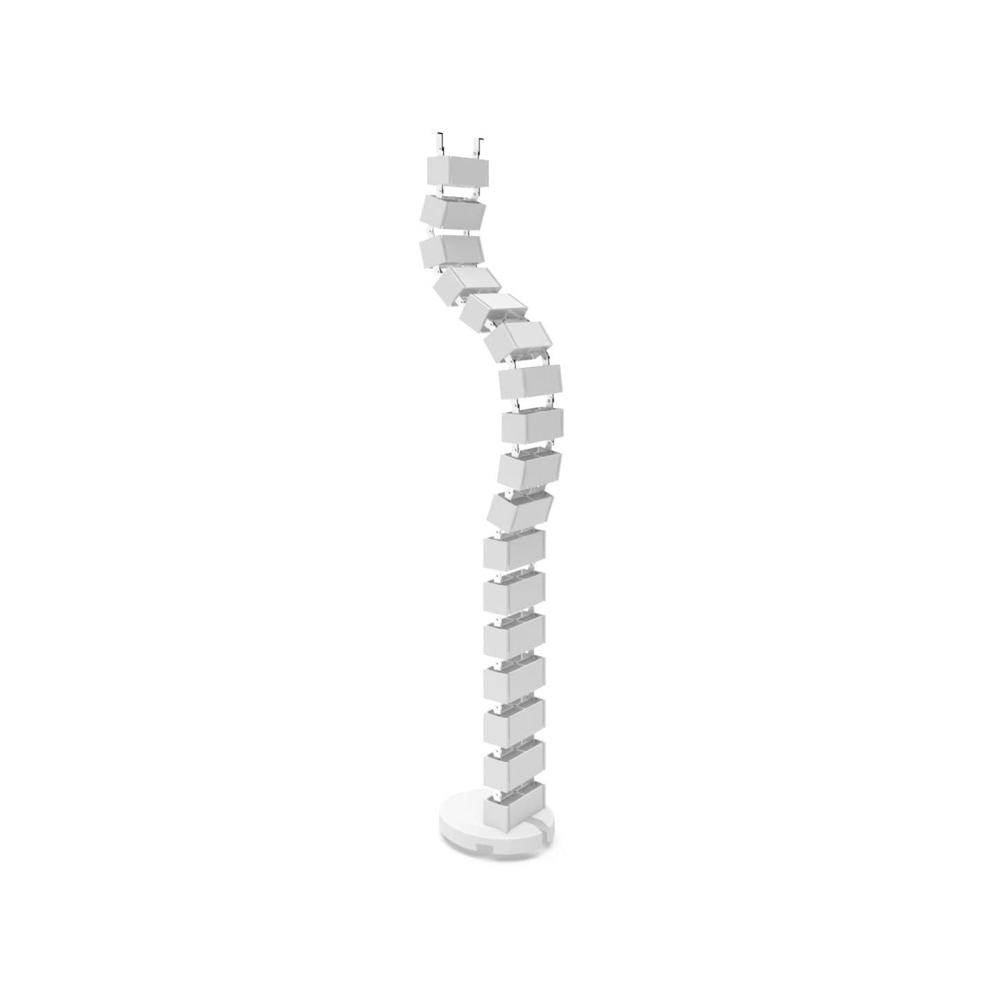 Pasacables Vertebra 80 Blanco