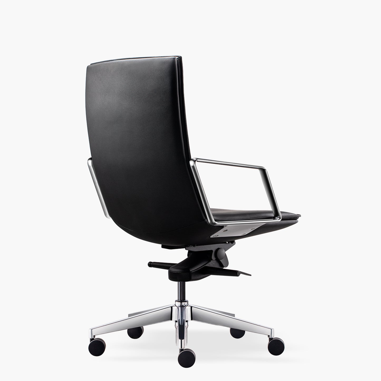 Silla oficina Alek Media Negro