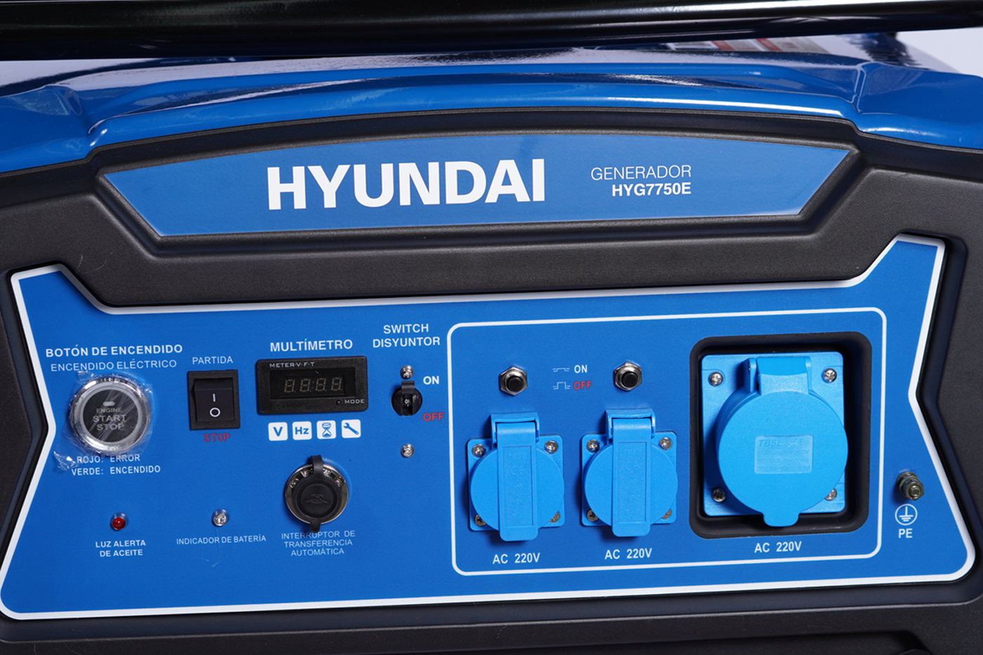 Generador Hyundai 5500W Gasolina 82HYG7750E