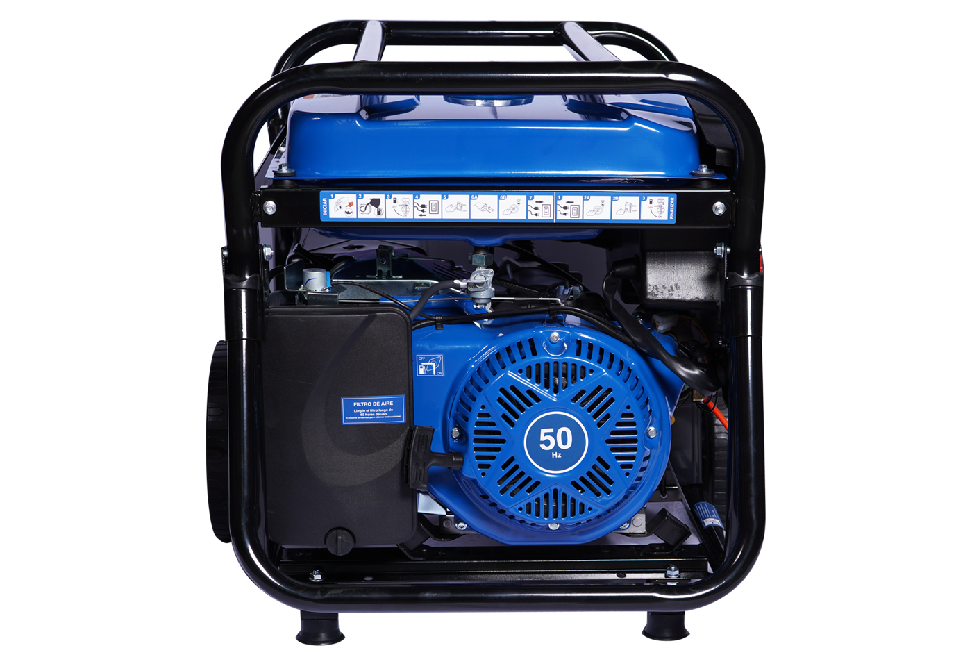 Generador Hyundai Trifasico 6500W Gasolina 82HYGT9250E