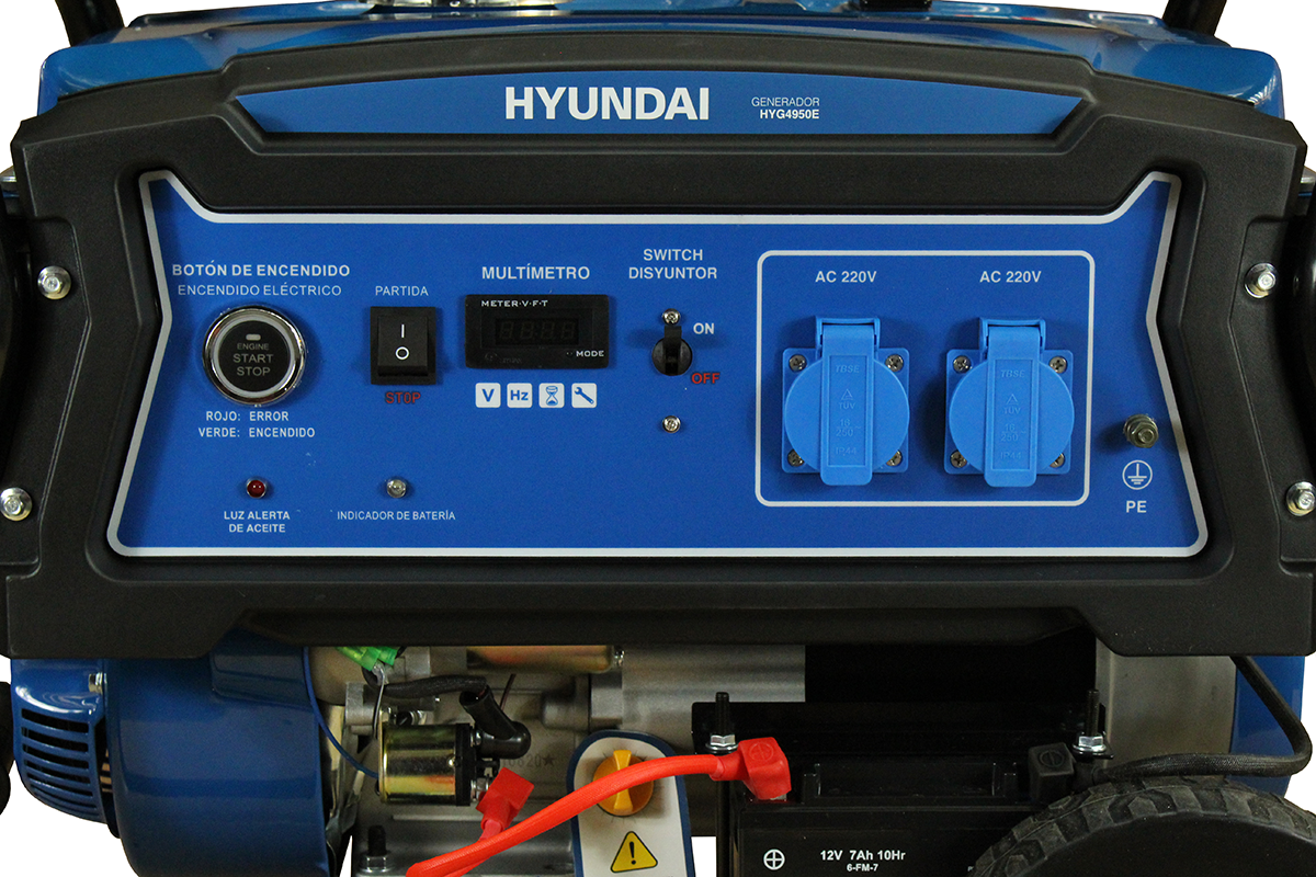 Generador Hyundai 3500W Gasolina 82HYG4950E
