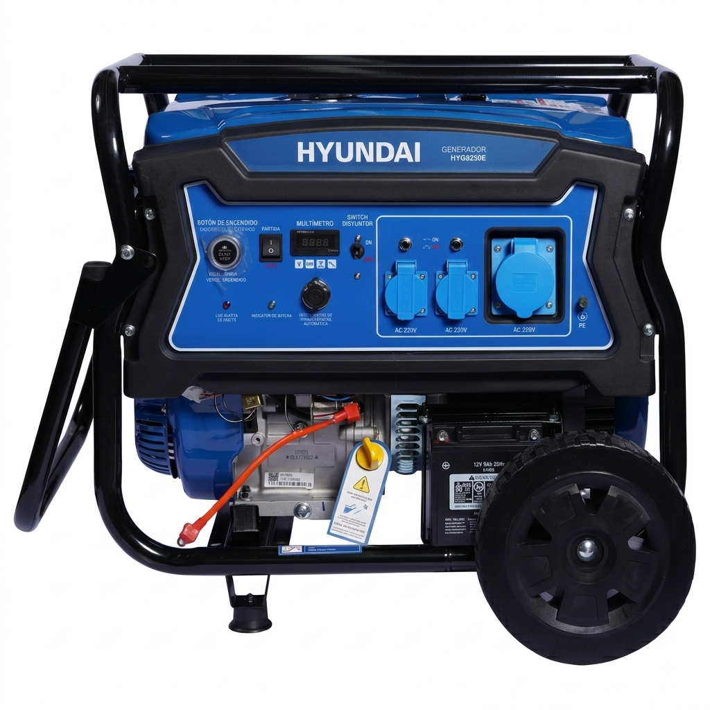 Generador Hyundai 6500W Gasolina 82HYG9250E