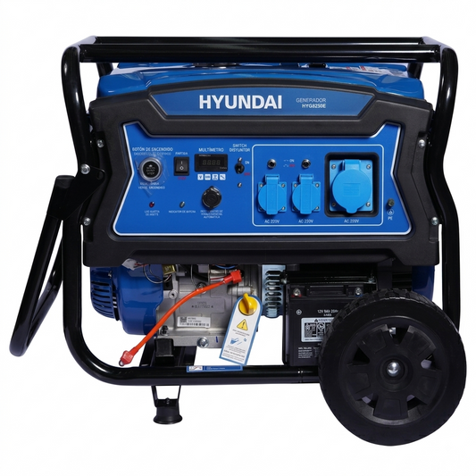 Generador Hyundai 6500W Gasolina 82HYG9250E