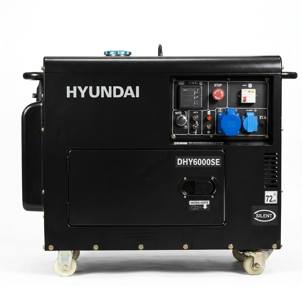 Generador Hyundai 5300W Diesel 78DHY6000SE