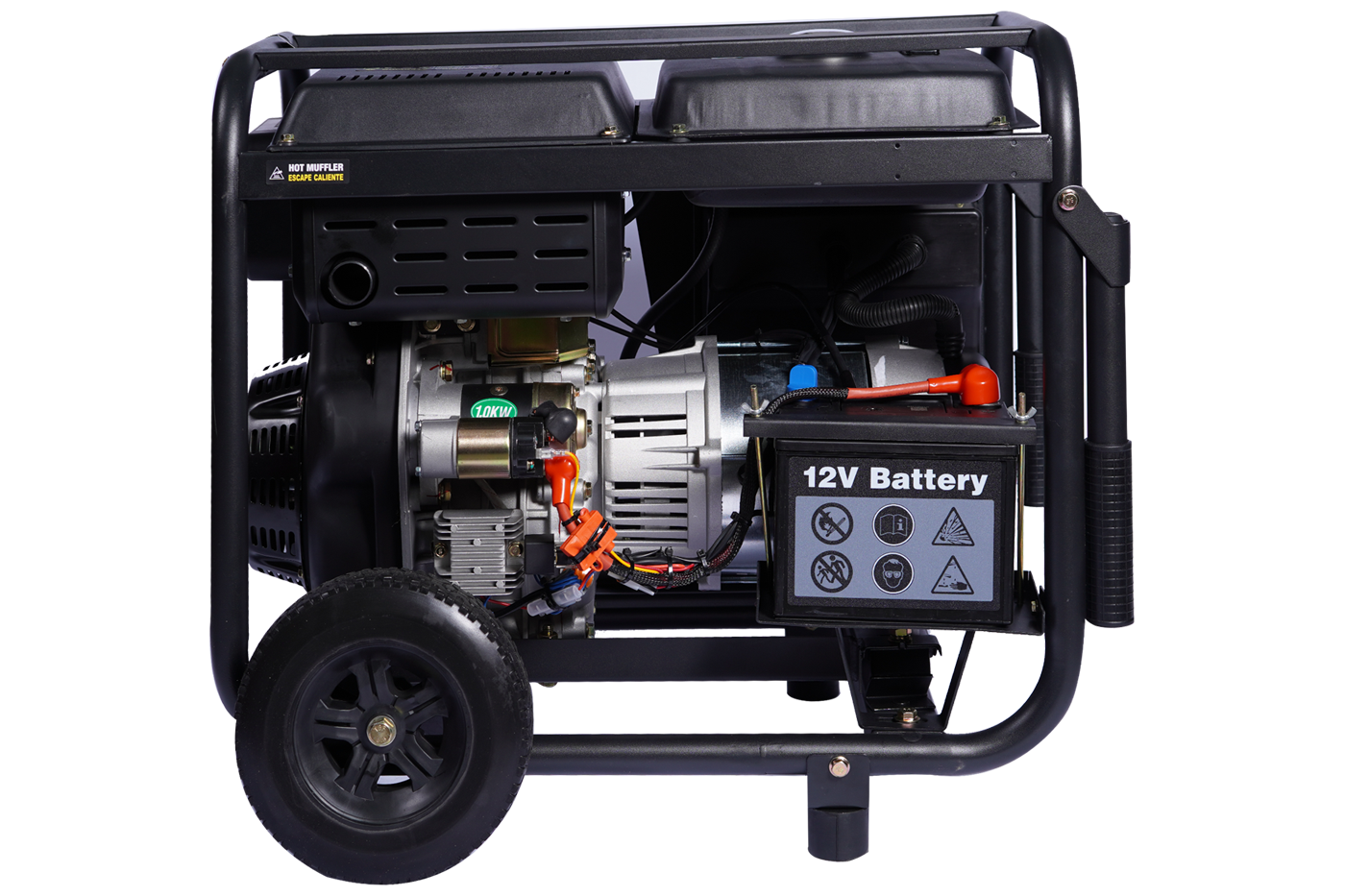Generador Hyundai 5500W Diesel 78DHY6000LE