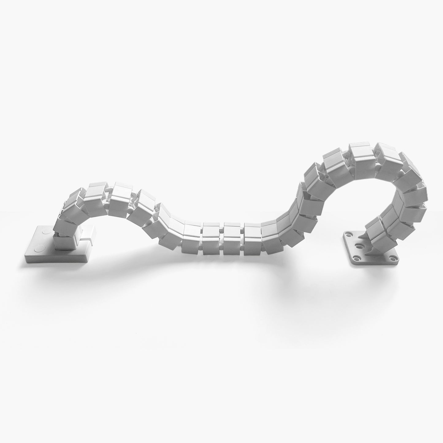 Pasacables Vertebra 80 Blanco