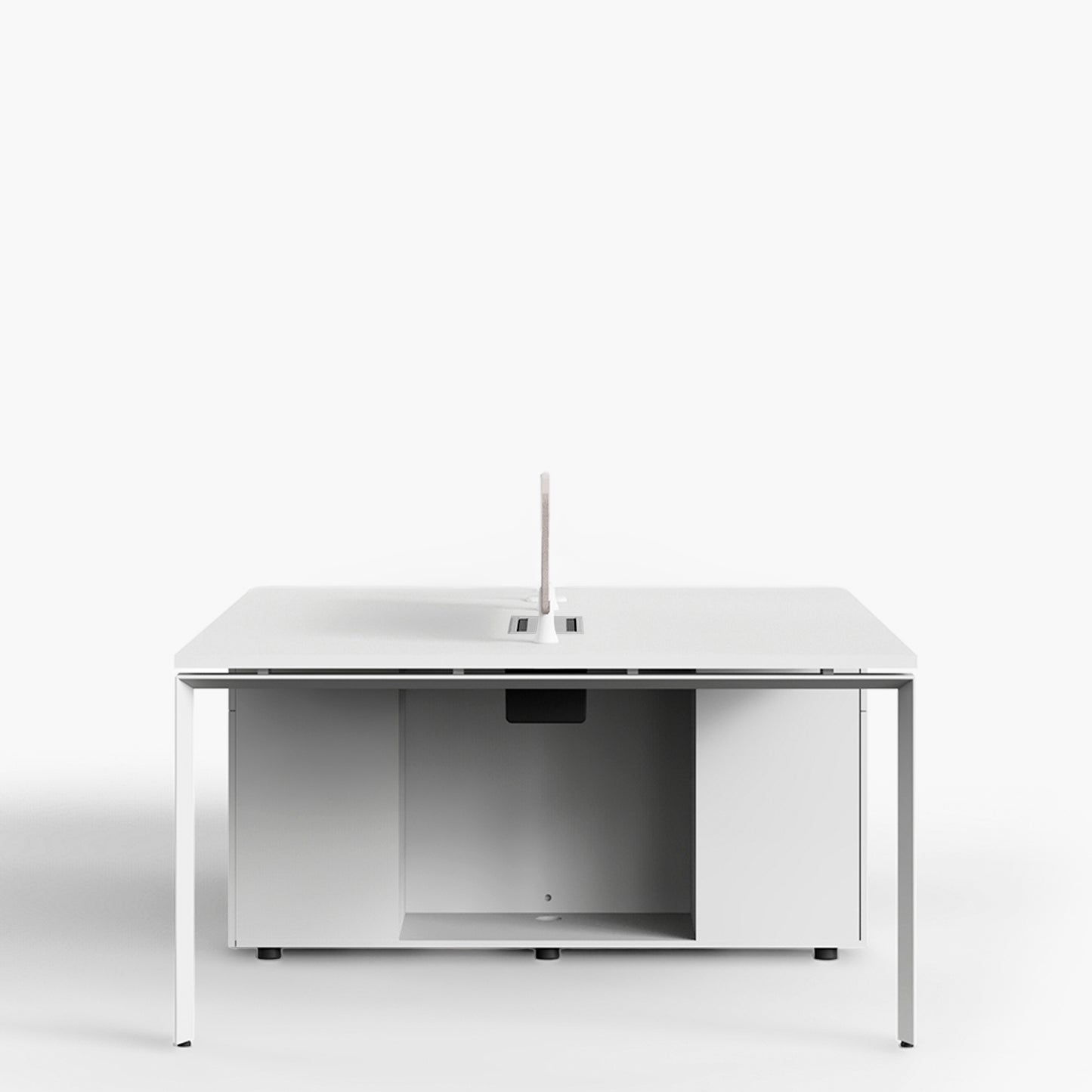 Escritorio Nova 120 Bench 2 pers Blanco/Blanco
