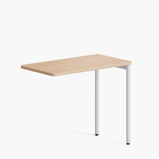 Escritorio Lateral Astro 50x90 Natura/Blanco