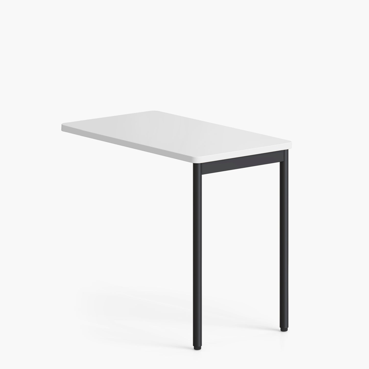 Escritorio Lateral Astro 50x90 Blanco/Gris