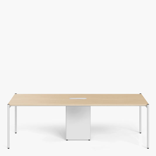 Mesa Oficina Reunión Astro 200x108 Natura/Blanco