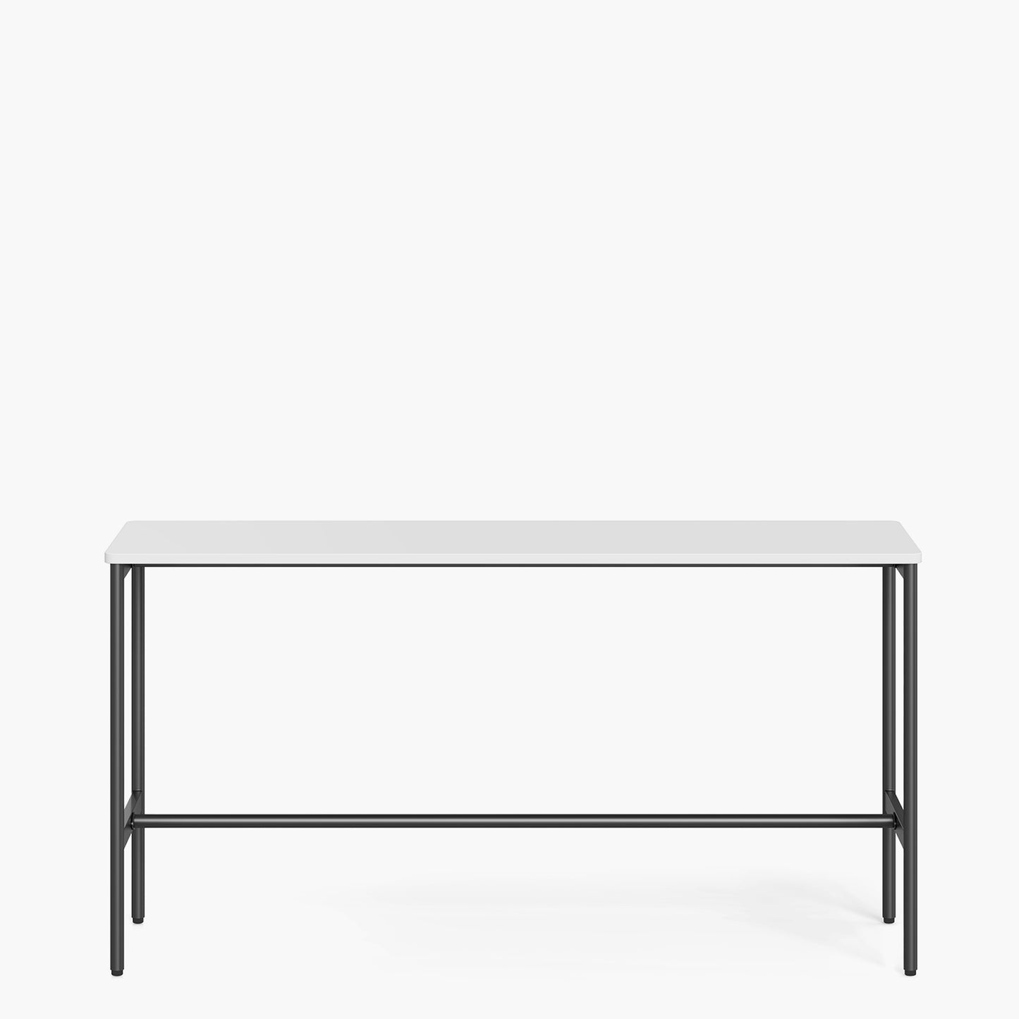 Mesa Oficina Cafetería Astro 160x60 Blanco/Gris