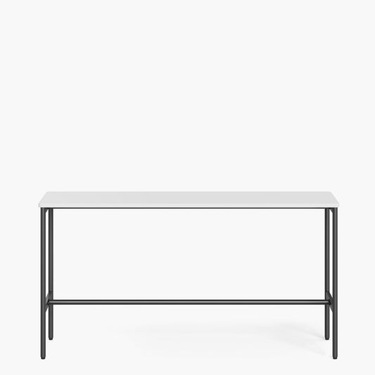Mesa Oficina Cafetería Astro 160x60 Blanco/Gris