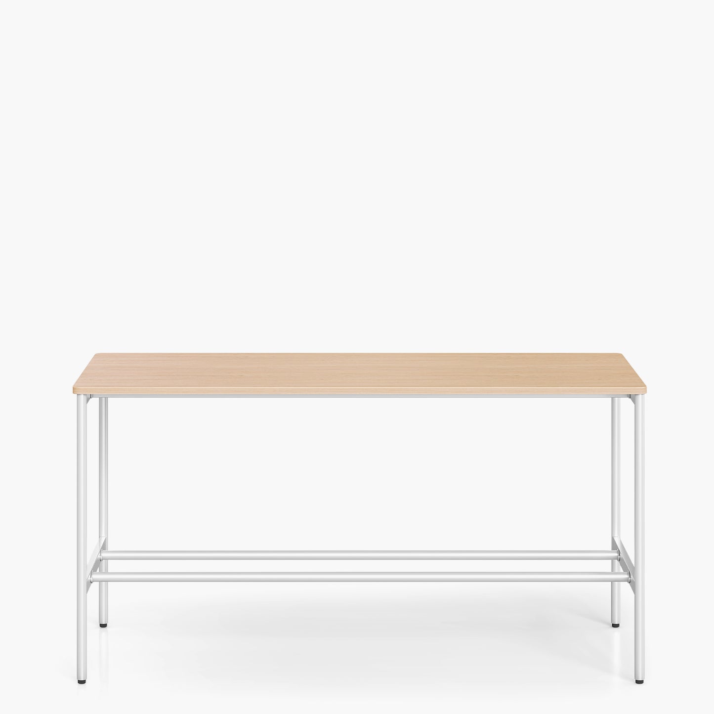 Mesa Oficina Cafetería Astro 160x90 Natura/Blanco