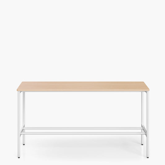 Mesa Oficina Cafetería Astro 160x90 Natura/Blanco
