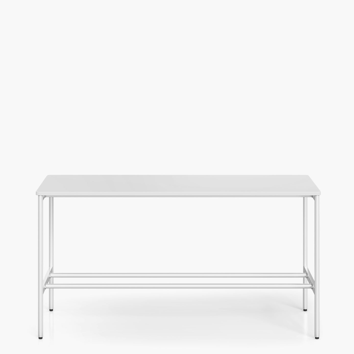 Mesa Oficina Cafetería Astro 160x90 Blanco/Blanco