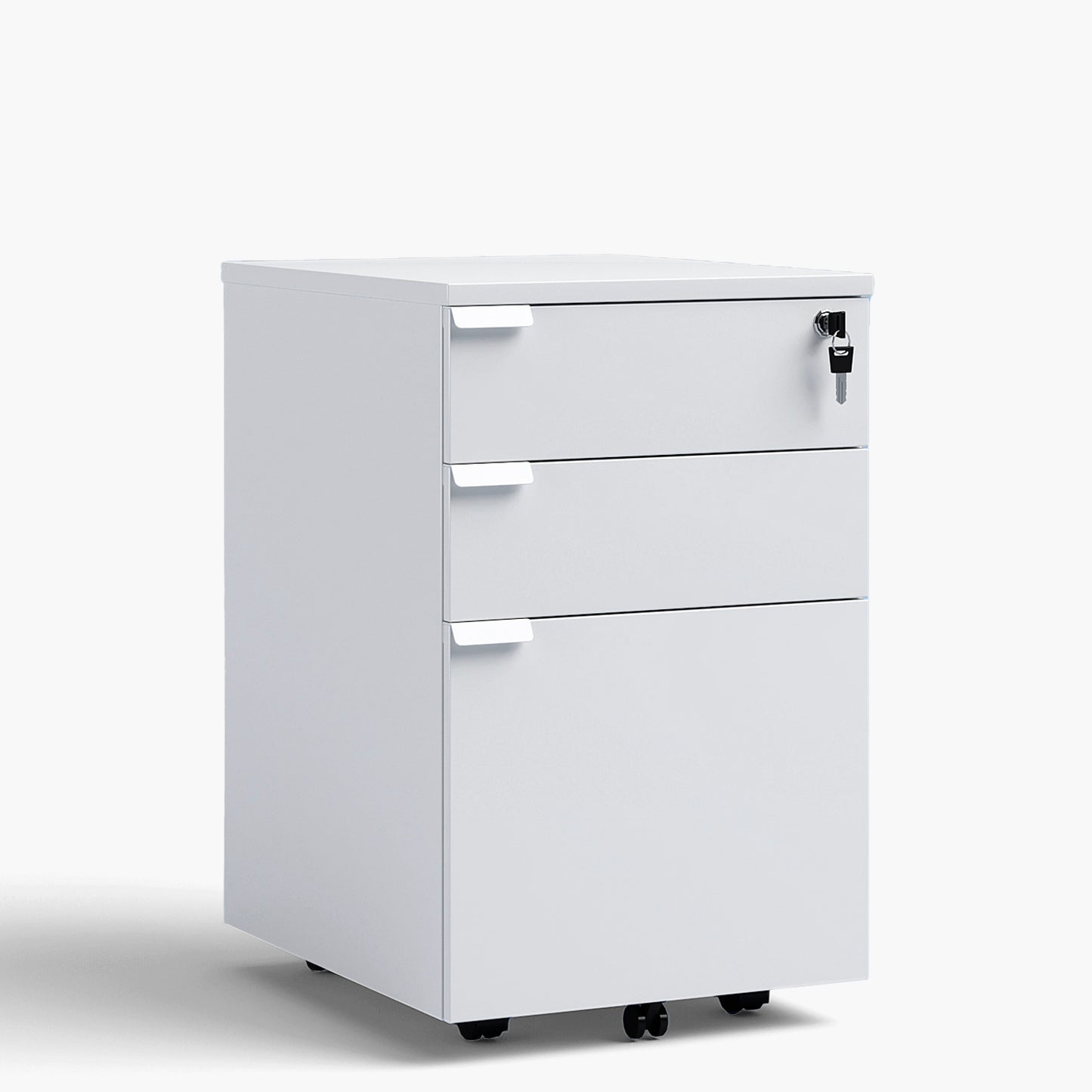 Cajonera Melamina Space BBF Blanco - Vontak - Cajoneras Oficinas