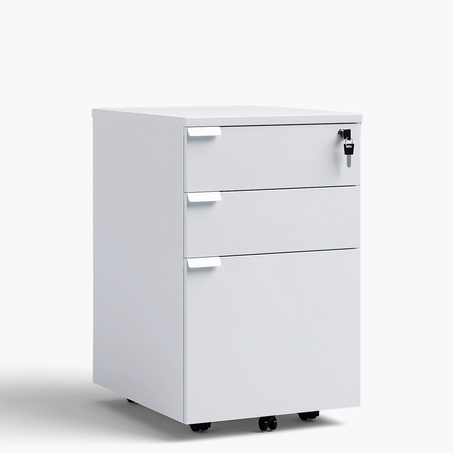 Cajonera Melamina Space BBF Blanco - Vontak - Cajoneras Oficinas