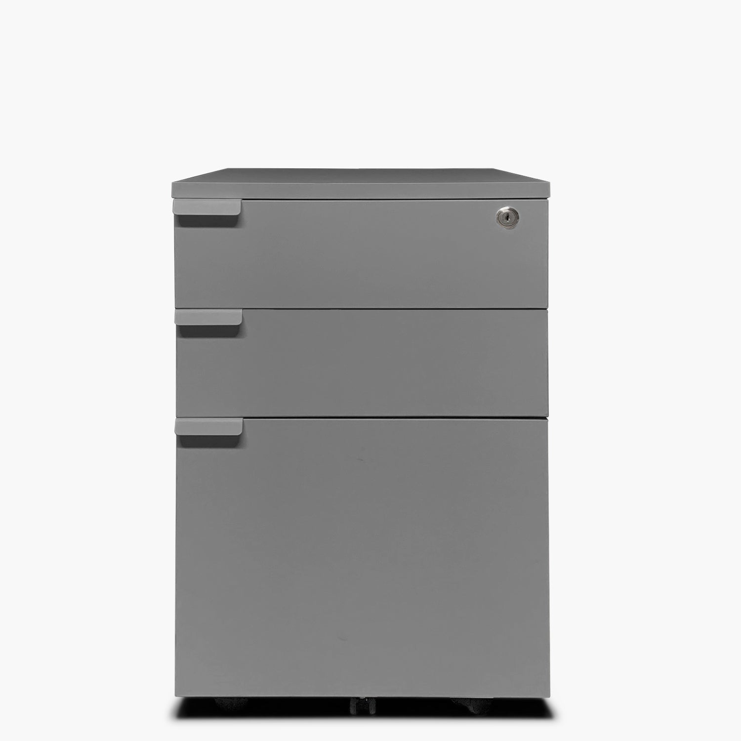 Cajonera Melamina Space BBF Gris - Vontak - Cajoneras Oficinas