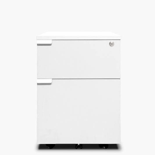 Cajonera Melamina Space BF Blanco - Vontak - Cajoneras Oficinas