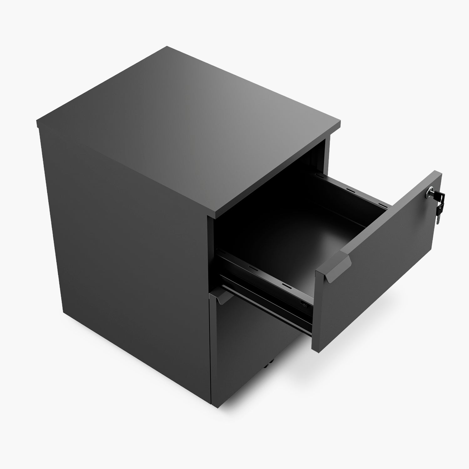 Cajonera Melamina Space BF Gris - Vontak - Cajoneras Oficinas