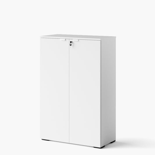 Gabinete Oficina Medio Space 2 puertas Blanco