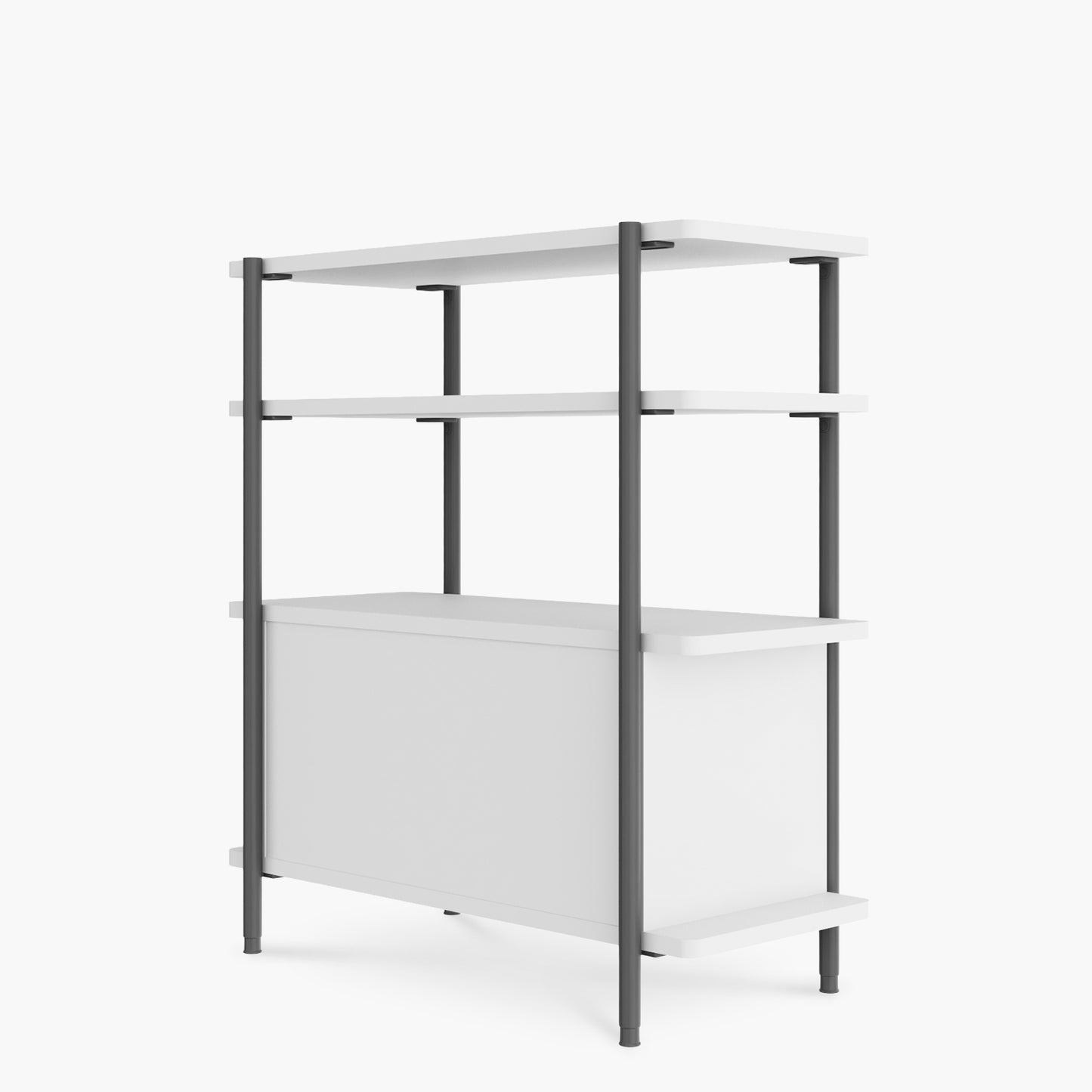 Gabinete Medio Flex 100 Natura/Gris