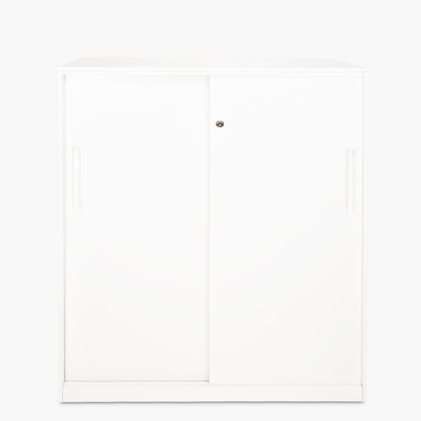 Gabinete Oficina Alto Metálico Con puertas Blanco