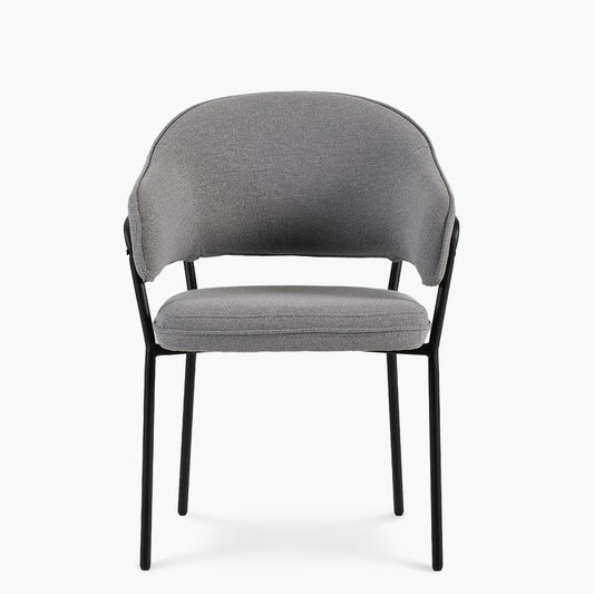 Silla Home Office Stanford Gris Oscuro