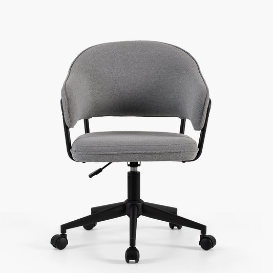 Silla Home Office Stanford con ruedas Gris Oscuro