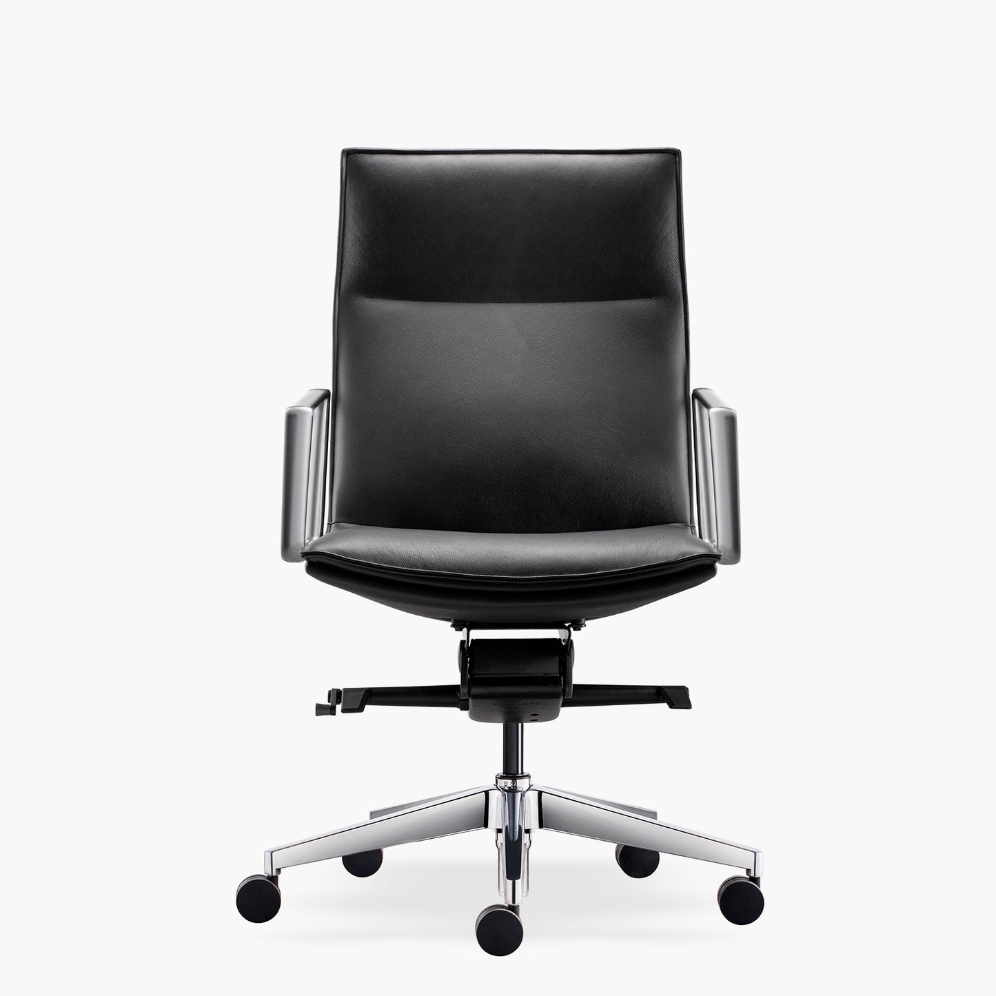 Silla oficina Alek Media Negro