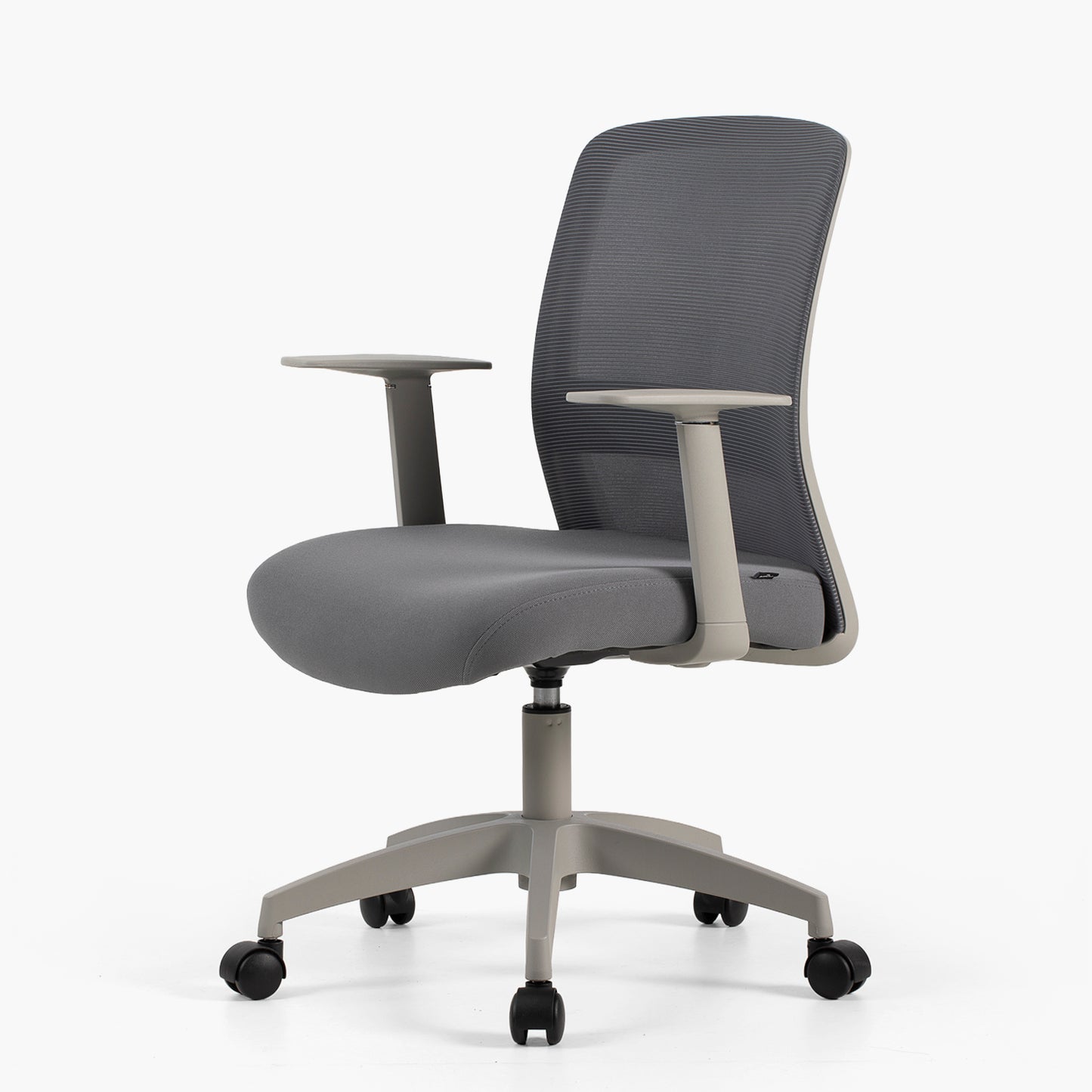 Silla Oficina Mesh Gris Claro