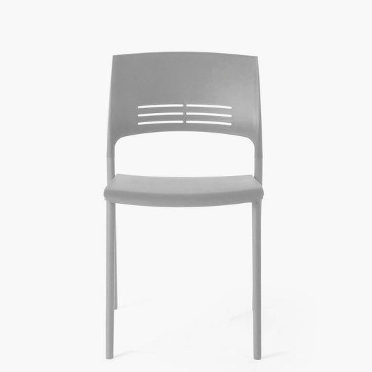 Silla Visita Colore Gris