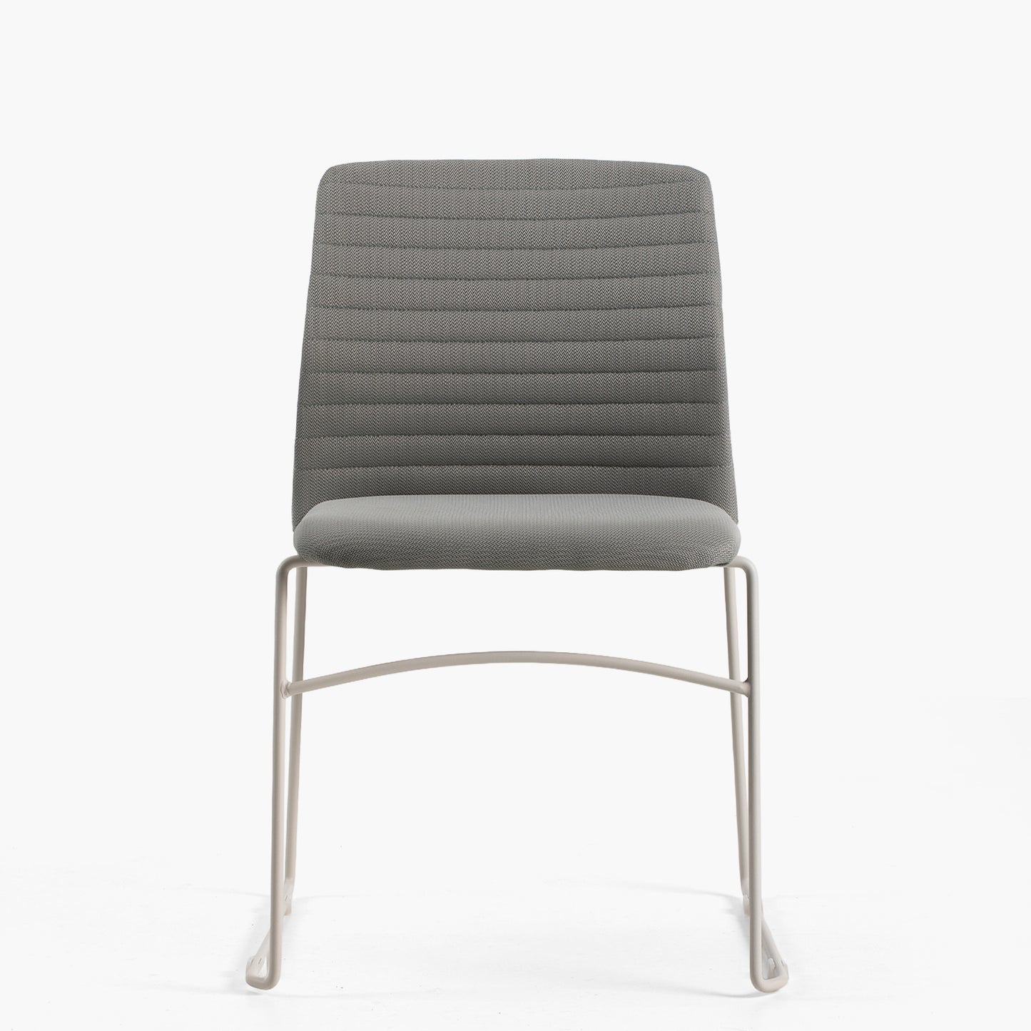 Silla Oficina Visita Taipei Gris/Blanco